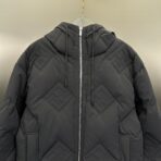 Fendi Puffer Jacket All-Over Embossed FF Logo Pattern - Image 12