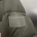 Burberry Side Logo Down Jacket Khaki - Image 10