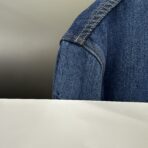 Louis Vuitton organic denim workwear overshirt with a tonal gradient effect - Image 4
