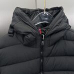 Moncler Medium Puffer Jacket Black - Image 9