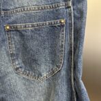 Louis Vuitton Washed Wavy Denim Trousers Jeans - Image 6