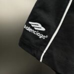 Balenciaga Paris Soccer T-Shirt Black - Image 9