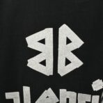 Balenciaga New Tape Type T-shirt Medium Fit in Black - Image 6