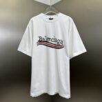 Balenciaga Political Campaign short sleeve T-shirt in white