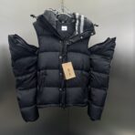 Burberry Detachable Sleeve Puffer Jacket & Vest Black - Image 16