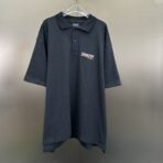 Balenciaga logo-embroidered Polo Shirt | Black