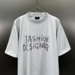 Balenciaga Camiseta Fashion Designer White - Image 8
