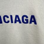 Balenciaga Logo-Embroidered Zip-Up Hoodie - Image 10
