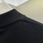 Balenciaga Mirror Logo T-shirt in black cotton jersey. - Image 11