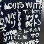 Louis Vuitton denim skate pants with an all-over graphic print - Image 5