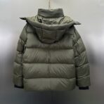 Burberry Side Logo Down Jacket Khaki - Image 12