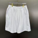 Balenciaga Political Campaign cotton-jersey shorts in White - Image 10