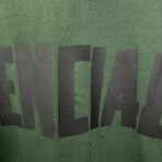 Balenciaga New Tape Type T-shirt Medium Fit in Green - Image 4