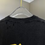 Balenciaga Tape Type Medium Fit T-shirt in faded washed navy cotton jersey - Image 15