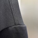 Balenciaga Layered Sports cotton sweatshirt in black with a white logo print - Image 3