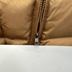 Moncler Maya Down Jacket In Olive Beige - Image 9