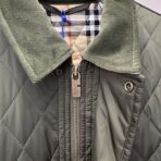 Burberry Quilted Nylon Barn Jacket Olive Green - Image 10