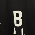 Balenciaga Optical cotton short-sleeved T-shirt Black - Image 3