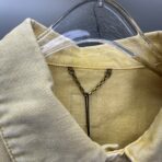 Louis Vuitton Garment-Dyed Denim Type II Trucker Jacket in pale yellow - Image 3