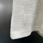 Louis Vuitton Textured Oversized T-Shirt in White - Image 4