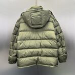 Moncler Maya Down Jacket In Olive Green Nylon - Image 3