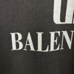 Balenciaga logo-print Cotton T-shirt | Black - Image 4