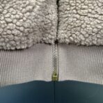 Louis Vuitton Leather Patch Fleece Blouson in beige - Image 3