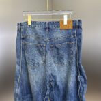 Louis Vuitton Washed Wavy Denim Trousers Jeans - Image 5