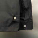 Prada Cotton-Blend Blouson Jacket Black - Image 8