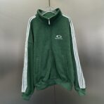 Balenciaga Loop Sports Icon zip-up jacket Green