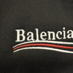 Balenciaga Political Campaign cotton-jersey shorts in black - Image 5