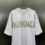 Balenciaga New Tape Type T-shirt Medium Fit in White - Image 10