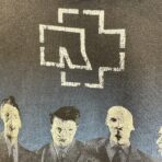 Balenciaga Rammstein drop-shoulder hoodie in black cotton with a graphic print - Image 6