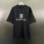 Balenciaga logo-print Cotton T-shirt | Black