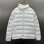 Moncler Medium Puffer Jacket White
