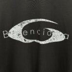 Balenciaga Black Boxy T-shirt - Image 7