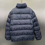 Dior Oblique Down Jacket Navy Blue Technical Jacquard - Image 3