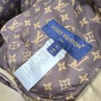 Louis Vuitton Hooded Quilted Ripstop Jacket Beige - Image 5
