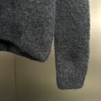 Louis Vuitton LV Intarsia Crewneck in navy, made from a wool and polyamide blend - Image 4