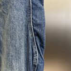 Louis Vuitton Washed Wavy Denim Trousers Jeans - Image 4