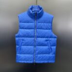 Dior Jacquard Oblique Gilet Blue