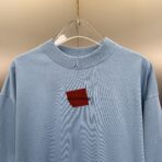 Balenciaga Back T-shirt Medium Fit in Grey Blue - Image 6