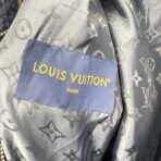 Louis Vuitton Leather Patch Fleece Blouson Black - Image 6