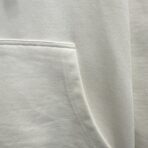 Louis Vuitton Cotton Hoodie in white, featuring a Monogram motif - Image 8