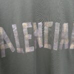 Balenciaga New Tape Type T-shirt Medium Fit in Haki - Image 11