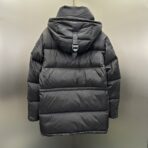 Burberry Logo Detail Hooded Puffer Jacket Black - Image 4