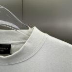 Balenciaga White Oversized Cotton Alien T-Shirt - Image 8