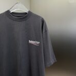Balenciaga Political Campaign large-fit T-shirt in black cotton. - Image 3