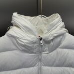 Moncler Medium Puffer Jacket White - Image 11