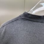 Balenciaga Getaria Oversized T-shirt in faded washed black cotton jersey. - Image 5